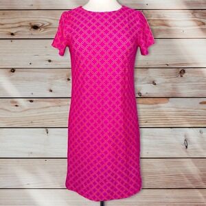 L1 Jude Connally women's dress Hot Pink preppy soft XS